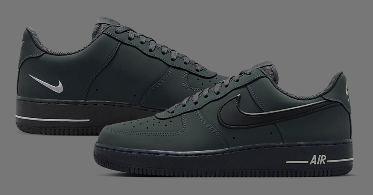 Official images of the Nike Air Force 1 Low 'Rubber Swoosh